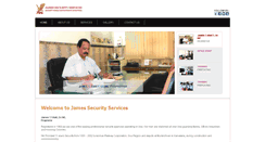 Desktop Screenshot of jamessecurityservices.com